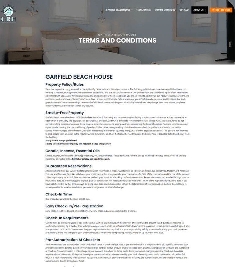 New Jersey Multimedia • Rent Wildwoods • Website Design